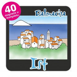 Magneti gradić EKO C 08 B Komplet 40 ili 20 kom  IST