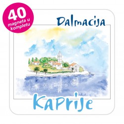 Magneti gradić EKO C 09 W Komplet 40 ili 20 kom  Kaprije