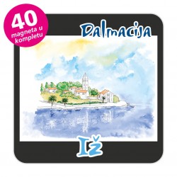 Magneti gradić EKO C 09 B Komplet 40 ili 20 kom  Iž