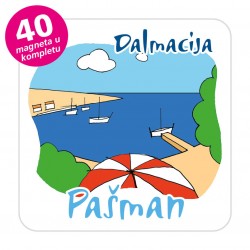 Magneti plaža EKO C 10 W Komplet 40 ili 20 kom  Pašman