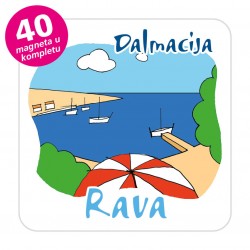 Magneti plaža EKO C 10 W Komplet 40 ili 20 kom  Rava