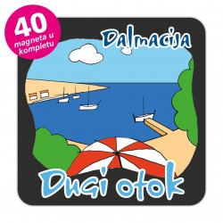 Magneti plaža EKO C 10 B Komplet 40 ili 20 kom  Dugi otok
