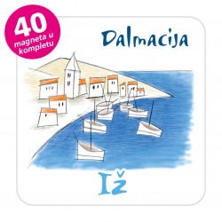 Magneti gradić EKO C 11 W Komplet 40 ili 20 kom  Iž