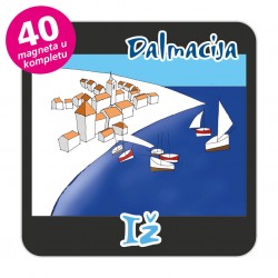 Magneti gradić EKO C 12 B Komplet 40 ili 20 kom  Iž