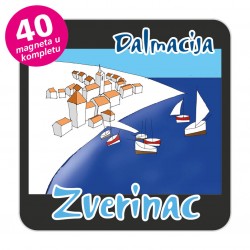 Magneti gradić EKO C 12 B Komplet 40 ili 20 kom  Zverinac