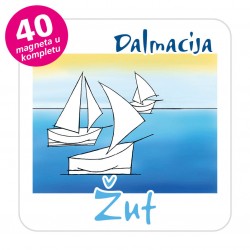 Magneti jedrilice EKO C 13 W Komplet 40 ili 20 kom  Žut