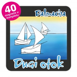 Magneti jedrilice EKO C 13 B Komplet 40 ili 20 kom  Dugi otok