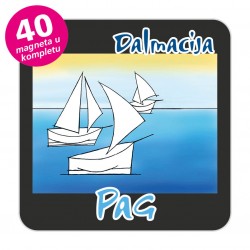 Magneti jedrilice EKO C 13 B Komplet 40 ili 20 kom  Pag