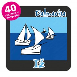 Magneti jedrilice EKO C 14 B Komplet 40 ili 20 kom  Iž