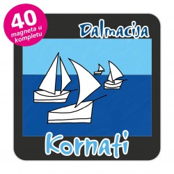 Magneti jedrilice EKO C 14 B Komplet 40 ili 20 kom  Kornati