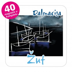 Magneti jedrilice EKO C 16 W Komplet 40 ili 20 kom  Žut