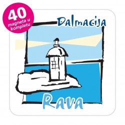 Magneti svjetionik EKO C 17 W Komplet 40 ili 20 kom  Rava