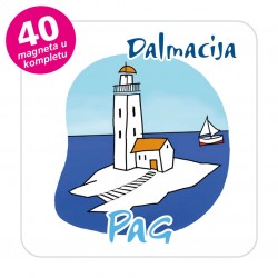 Magneti svjetionik EKO C 20 W Komplet 40 ili 20 kom  Pag