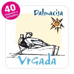 Magneti barba EKO C 21 W Komplet 40 ili 20 kom  Vrgada