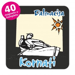 Magneti barba EKO C 21 B Komplet 40 ili 20 kom  Kornati