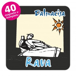 Magneti barba EKO C 21 B Komplet 40 ili 20 kom  Rava