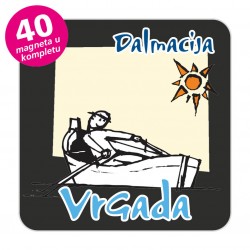 Magneti barba EKO C 21 B Komplet 40 ili 20 kom  Vrgada