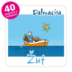 Magneti barba EKO C 22 W Komplet 40 ili 20 kom  Žut