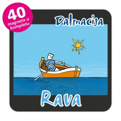 Magneti barba EKO C 22 B Komplet 40 ili 20 kom  Rava