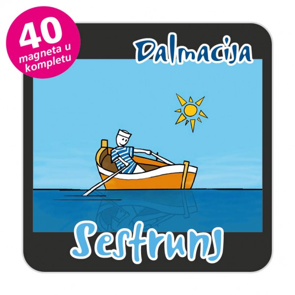 Magneti barba EKO C 22 B Komplet 40 ili 20 kom  Sestrunj