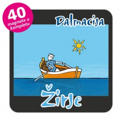 Magneti barba EKO C 22 B Komplet 40 ili 20 kom  Žirje