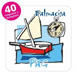 Magneti jedrilica EKO C 24 W Komplet 40 ili 20 kom  Pag