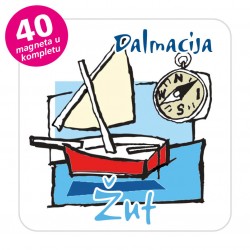 Magneti jedrilica EKO C 24 W Komplet 40 ili 20 kom  Žut