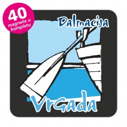 Magneti veslo EKO C 25 B Komplet 40 ili 20 kom  Vrgada