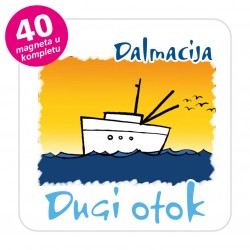Magneti brod EKO C 27 W Komplet 40 ili 20 kom  Dugi otok