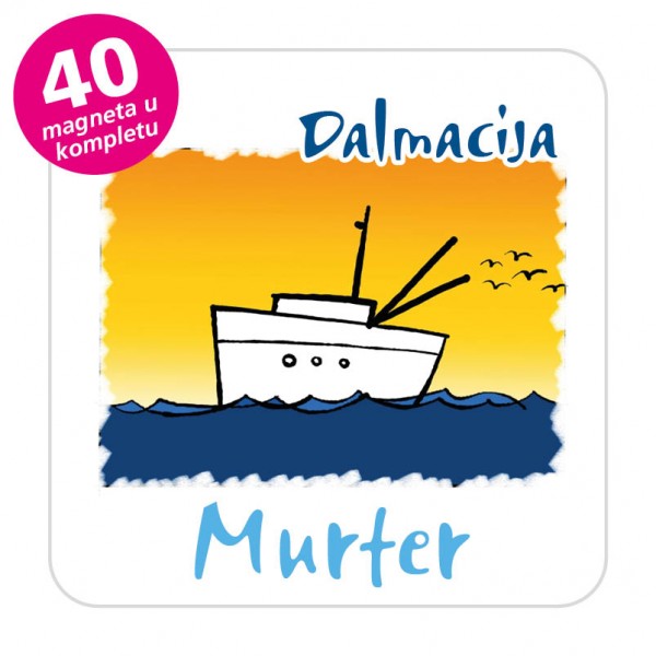 Magneti brod EKO C 27 W Komplet 40 ili 20 kom  Murter