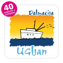 Magneti brod EKO C 27 W Komplet 40 ili 20 kom  Ugljan