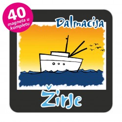 Magneti brod EKO C 27 B Komplet 40 ili 20 kom  Žirje