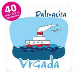 Magneti brod EKO C 28 W Komplet 40 ili 20 kom  Vrgada