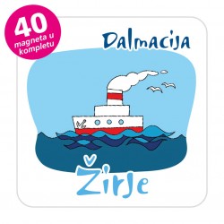 Magneti brod EKO C 28 W Komplet 40 ili 20 kom  Žirje