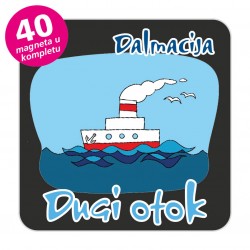 Magneti brod EKO C 28 B Komplet 40 ili 20 kom  Dugi otok