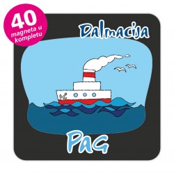 Magneti brod EKO C 28 B Komplet 40 ili 20 kom  Pag