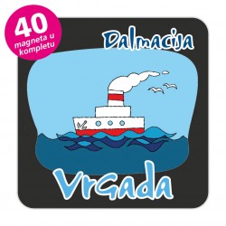 Magneti brod EKO C 28 B Komplet 40 ili 20 kom  Vrgada