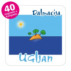 Magneti otočić EKO C 30 W Komplet 40 ili 20 kom  Ugljan