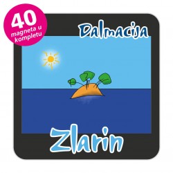 Magneti otočić EKO C 30 B Komplet 40 ili 20 kom  Zlarin