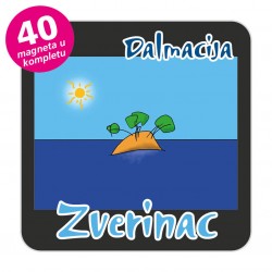 Magneti otočić EKO C 30 B Komplet 40 ili 20 kom  Zverinac