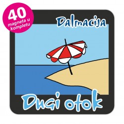 Magneti suncobran EKO C 31 B Komplet 40 ili 20 kom  Dugi otok