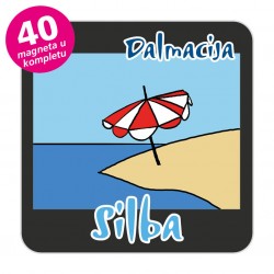 Magneti suncobran EKO C 31 B Komplet 40 ili 20 kom  Silba