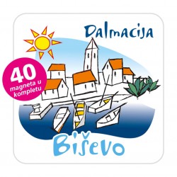 Magneti gradić EKO C 01 W Komplet 40 ili 20 kom  BIševo