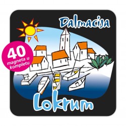 Magneti gradić EKO C 01 B Komplet 40 ili 20 kom  Lokrum