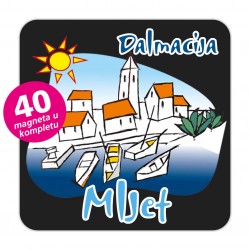 Magneti gradić EKO C 01 B Komplet 40 ili 20 kom  Mljet