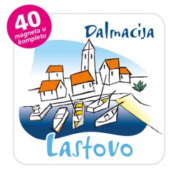 Magneti gradić EKO C 02 W Komplet 40 ili 20 kom  Lastovo