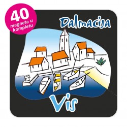 Magneti gradić EKO C 02 B Komplet 40 ili 20 kom  Vis