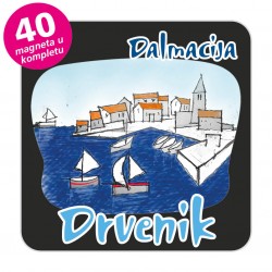 Magneti gradić EKO C 03 B Komplet 40 ili 20 kom  Drvenik Veli