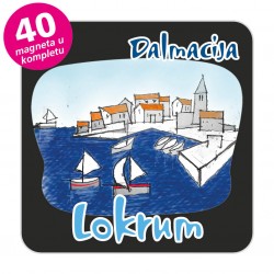 Magneti gradić EKO C 03 B Komplet 40 ili 20 kom  Lokrum