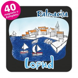 Magneti gradić EKO C 03 B Komplet 40 ili 20 kom  Lopud